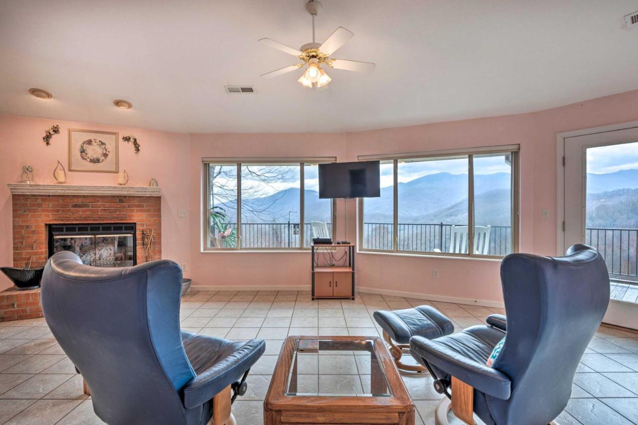 Charming Burnsville Apt With Mountain Views And Deck! Bagian luar foto